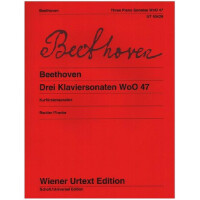 3 Sonaten WoO47 (Kurfürstensonaten)