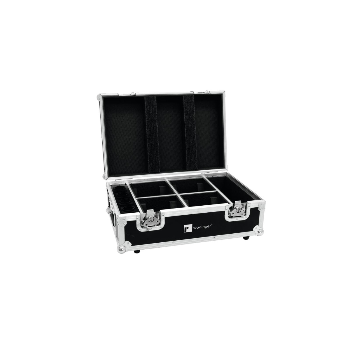 Roadinger Flightcase 4x AKKU TL-3 Trussl box