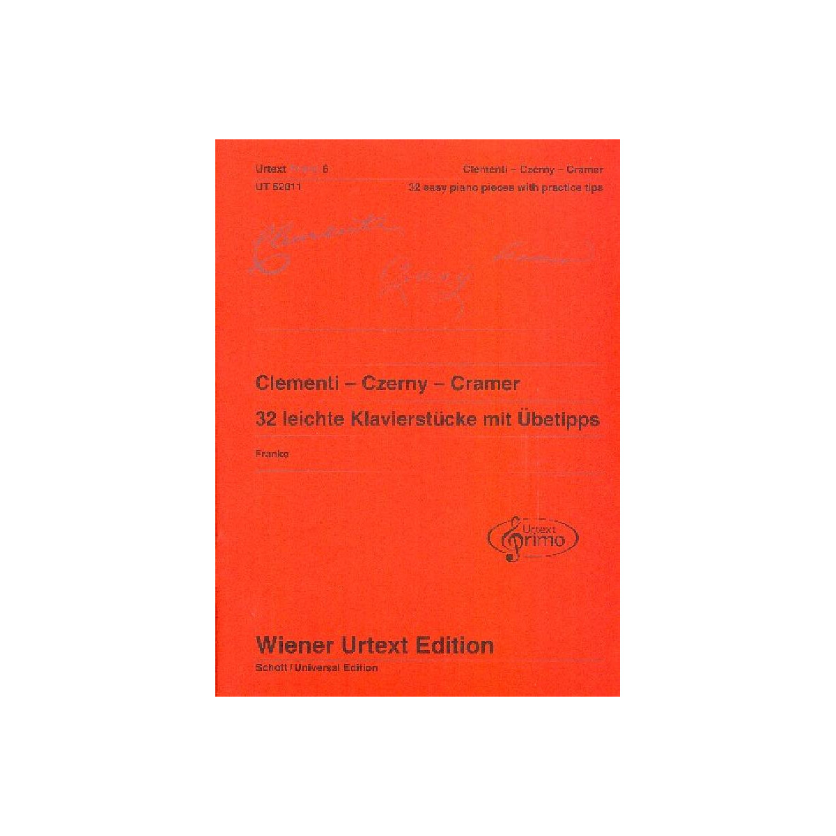 Leichte Klavierstücke mit Übet box