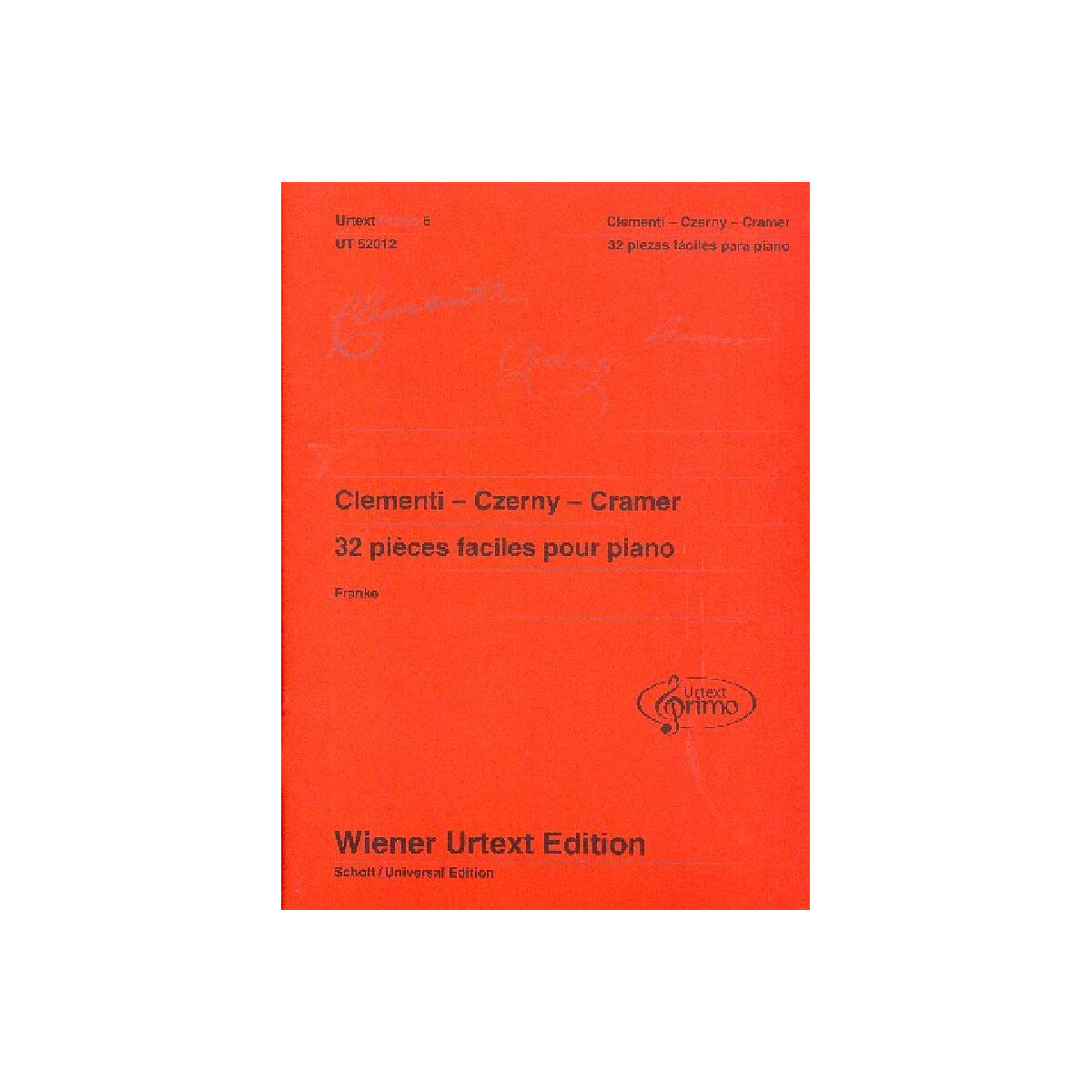 Leichte Klavierstücke mit Übet box