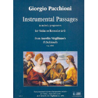 Instrumental Passages in melodic Progression from Virgilianos Il Dolcimelo :