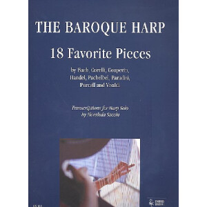The baroque harp 18 favorite pieces