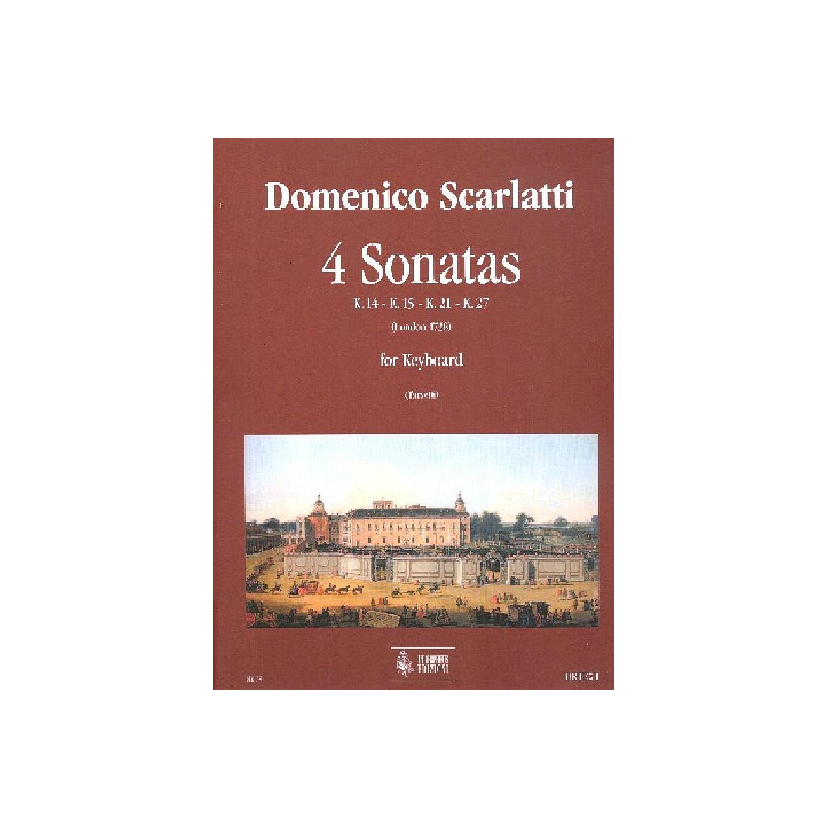 4 sonate K14, K15, K21, K27 box