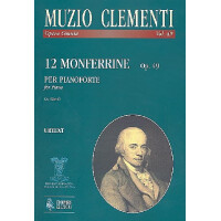 12 Monferrine op.49 für Klavier
