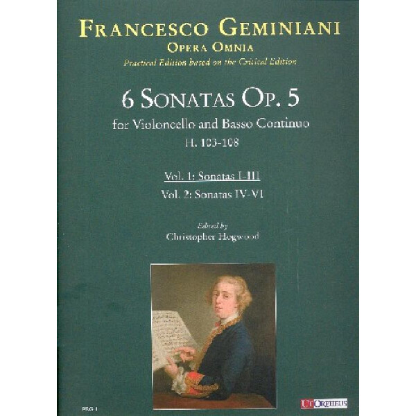 6 Sonaten op.5 H103-108 vol.1 (no.1-3)