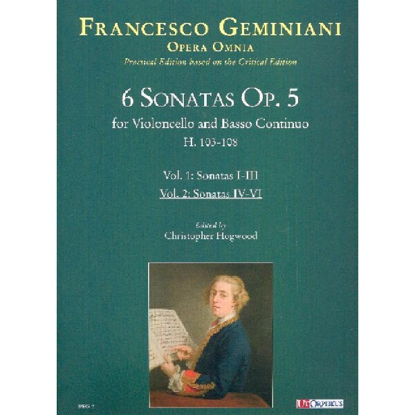 6 Sonaten op.5 H103-108 vol.2 (no.4-6)