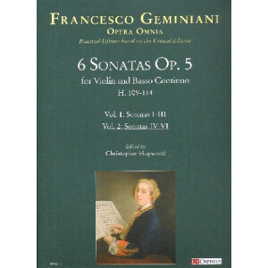 6 Sonaten op.5 H109-114 Band 2 (Nr.4-6)