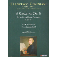 6 Sonaten op.5 H109-114 Band 2 (Nr.4-6)