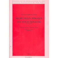 6 Sonaten BWV1001-1006