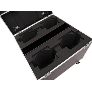 Roadinger flight case 4x DMH-200 LED