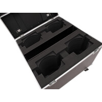Roadinger flight case 4x DMH-200 LED