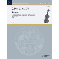 Sonate g-Moll WQ88 für Viola