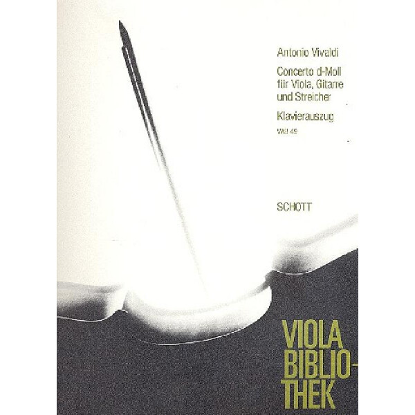 Konzert d-Moll RV540 für Viola,