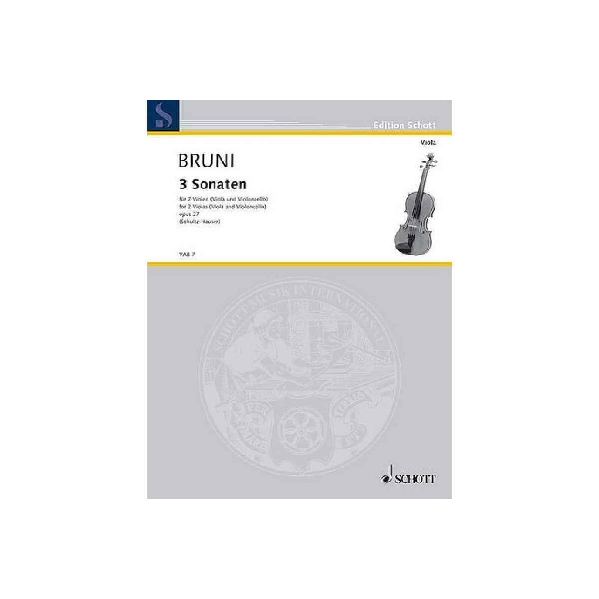 3 Sonaten op.27 für 2 Violen box