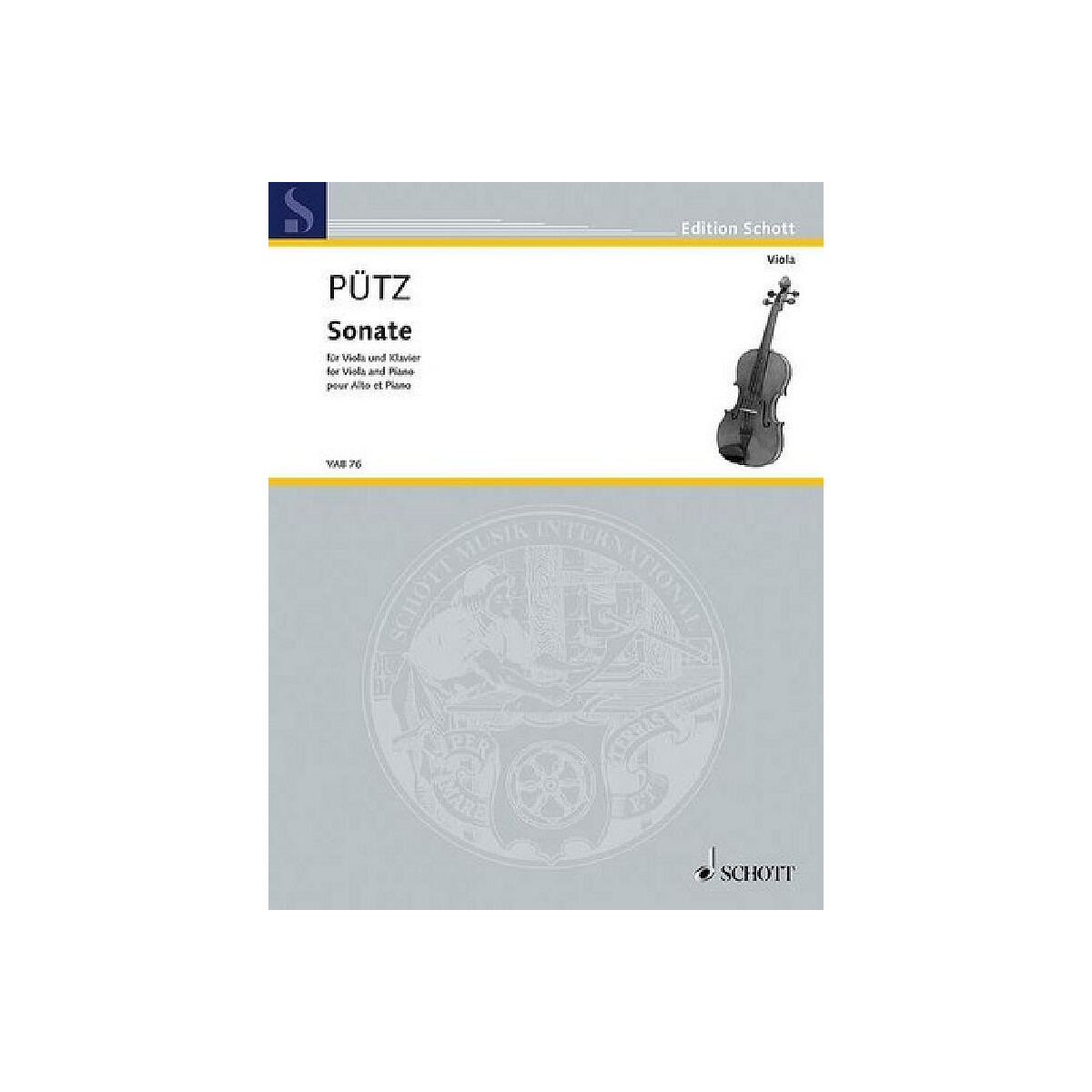 Sonate für Viola und Klavier box