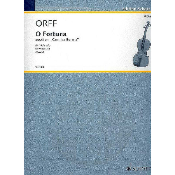 O Fortuna für Viola