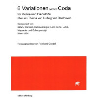 6 Variationen sammt Coda