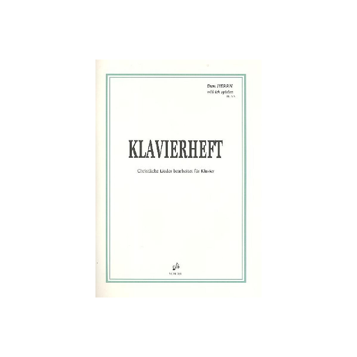 Klavierheft Christliche Lieder box