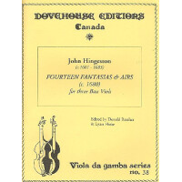 14 Fantasias and Airs for 3 bass viols