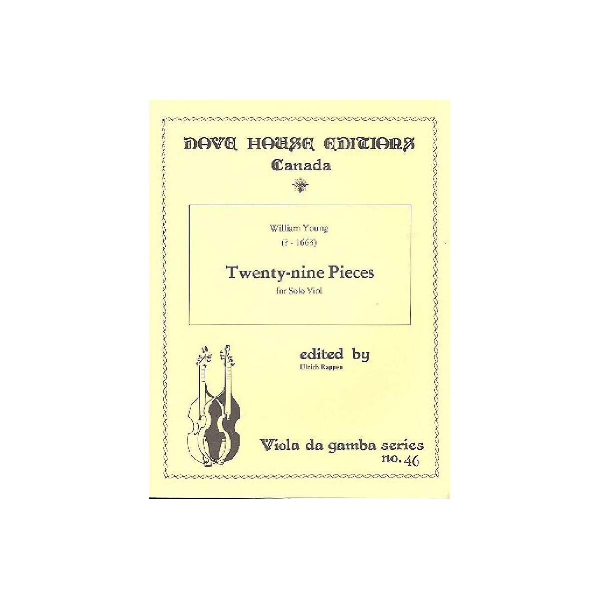 29 Pieces for solo viol