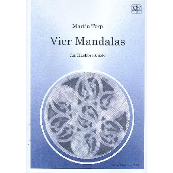 4 Mandalas für Hackbrett