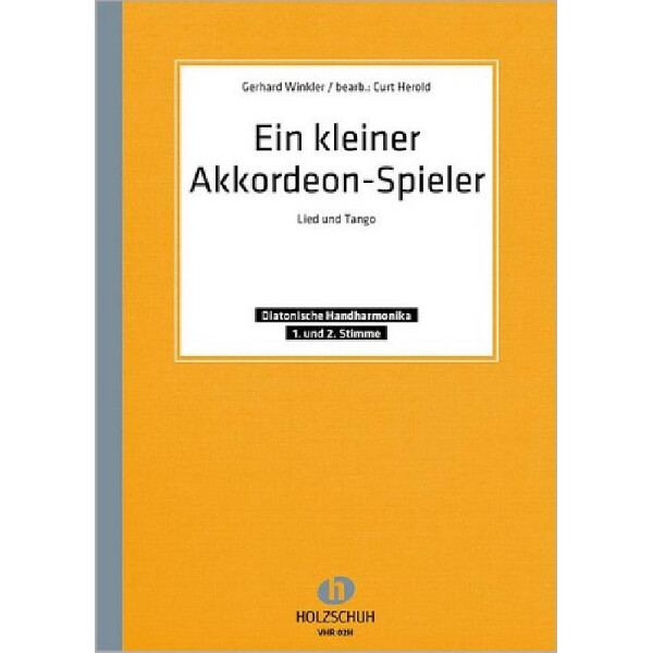 Ein kleiner Akkordeonspieler für