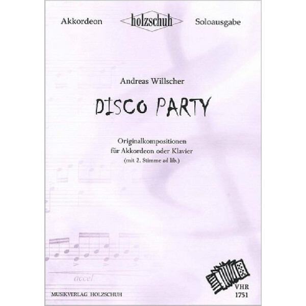 Disco-Party Band 1 für Akkordeon