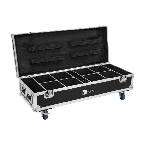 Roadinger Flightcase 8x AKKU UP-4 QuickDMX with charging function