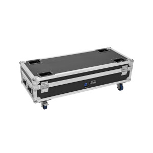 Roadinger Flightcase 8x AKKU IP UP-4 QuickDMX mit Ladefunktion