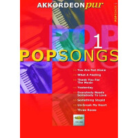 Popsongs Band 1 für Akkordeon