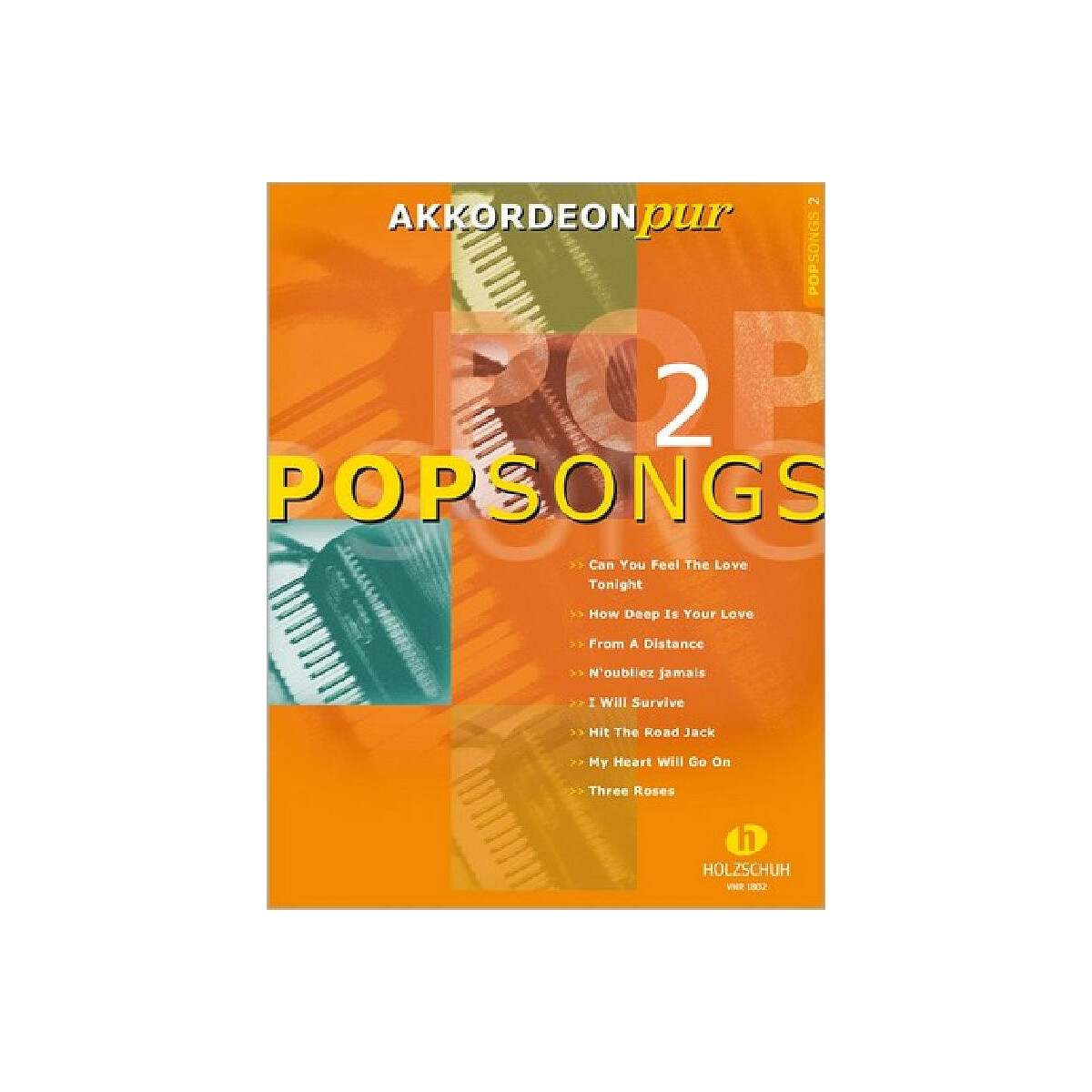 Popsongs Band 2 für Akkordeon box