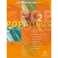 Popsongs Band 2 für Akkordeon