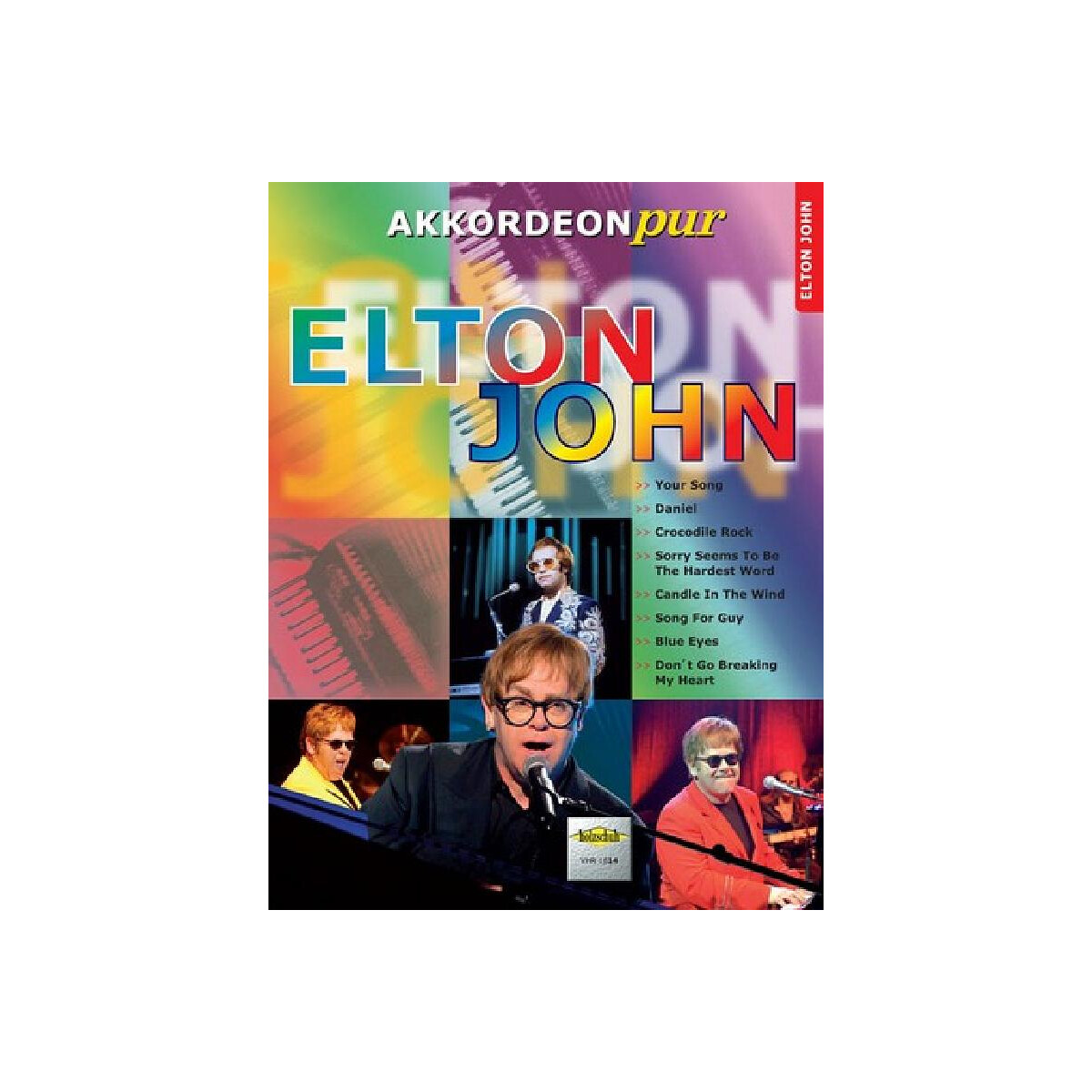 Elton John für Akkordeon box