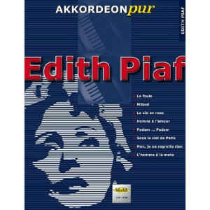 Edith Piaf f&uuml;r Akkordeon