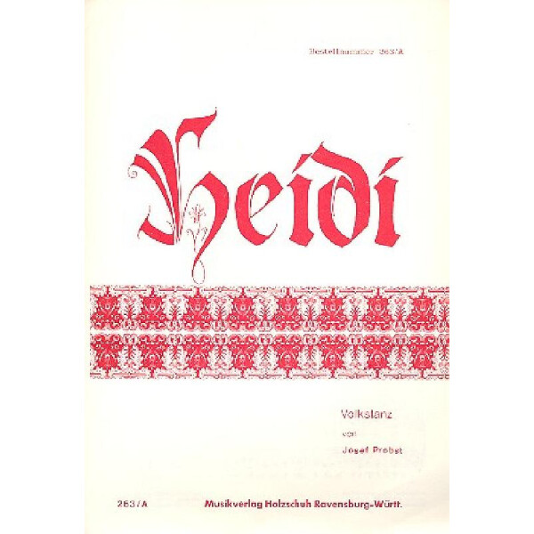 Heidi Volkstanz für