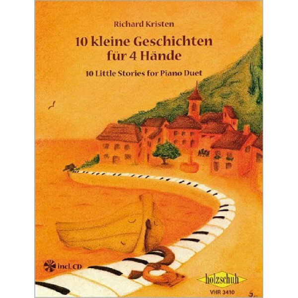 10 kleine Geschichten für 4 Hände (+CD)