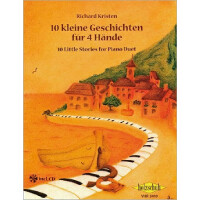 10 kleine Geschichten für 4 Hände (+CD)
