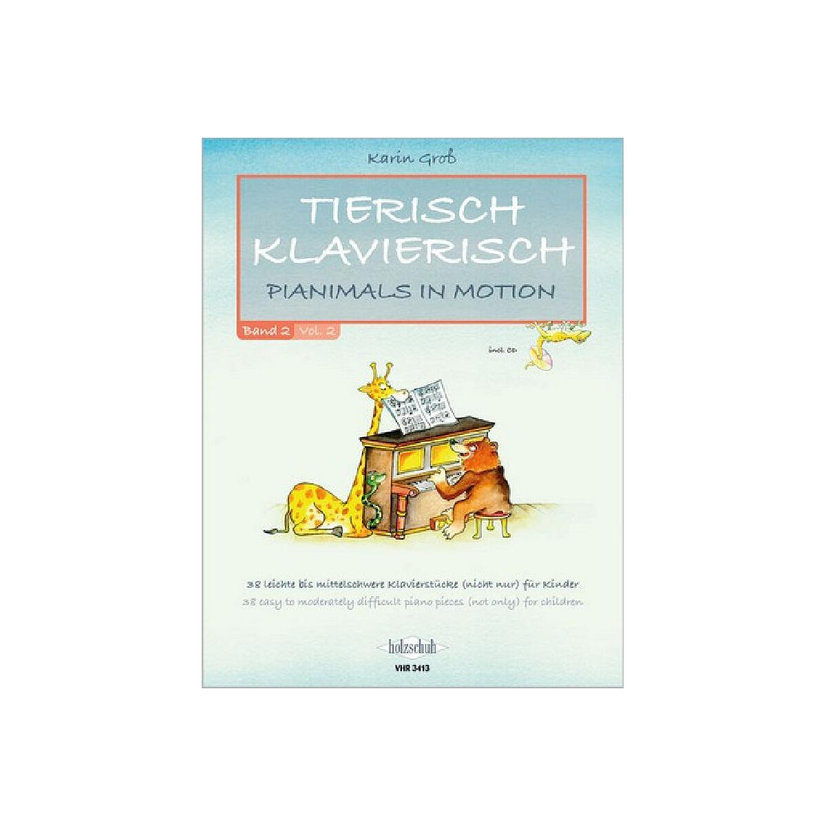Tierisch Klavierisch Band 2 (+CD) box