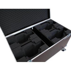 Roadinger Flightcase 4x LED TMH-X10