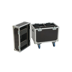 Roadinger Flightcase 2x LED TMH-75