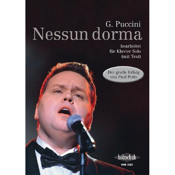 Nessun dorma für Klavier (mit Text),