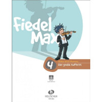 Fiedel-Max Violine Der große Auftritt Band 4 (+Online Audio)