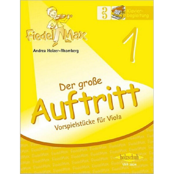 Fiedel-Max Viola Der große Auftritt Band 1