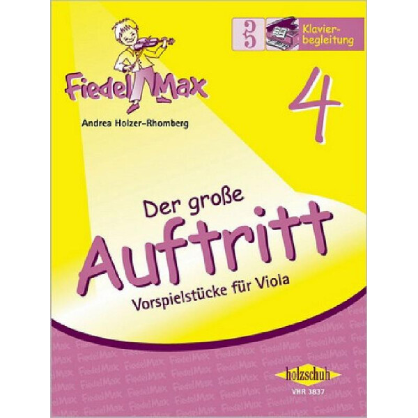 Fiedel-Max Viola Der große Auftritt Band 4