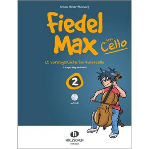 Fiedel-Max goes Cello Band 2 (+CD)
