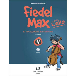 Fiedel-Max goes Cello Band 4 (+CD)