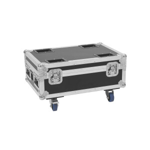 Roadinger Flightcase 4x AKKU IP UP-4 Plus HCL Spot WDMX with charging function