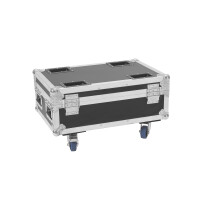 Roadinger Flightcase 4x AKKU IP UP-4 Plus HCL Spot WDMX with charging function