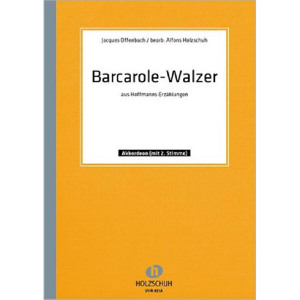 Barcarole-Walzer für Akkordeon