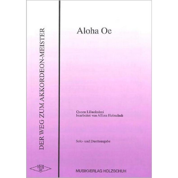 Aloha oe Swing für Akkordeon